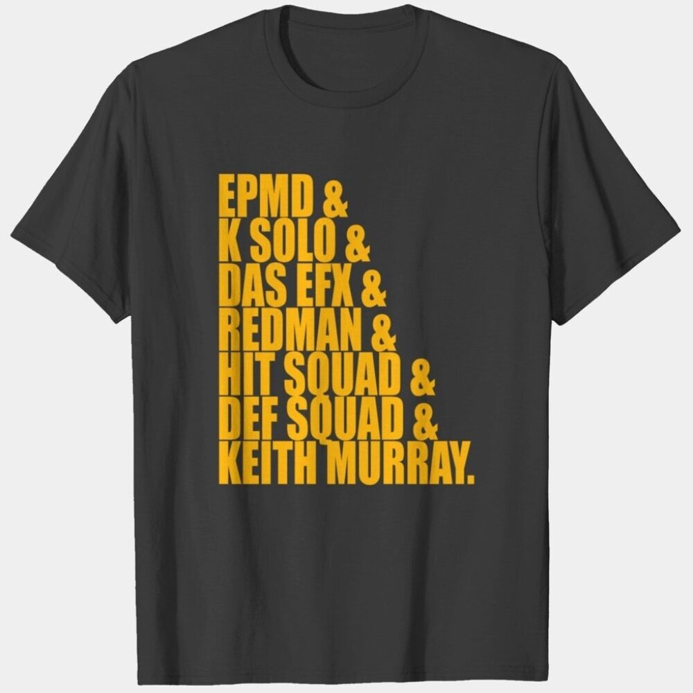 EPMD Words Hip Hop Graphic Rap Fan Unisex T-Shirt 73